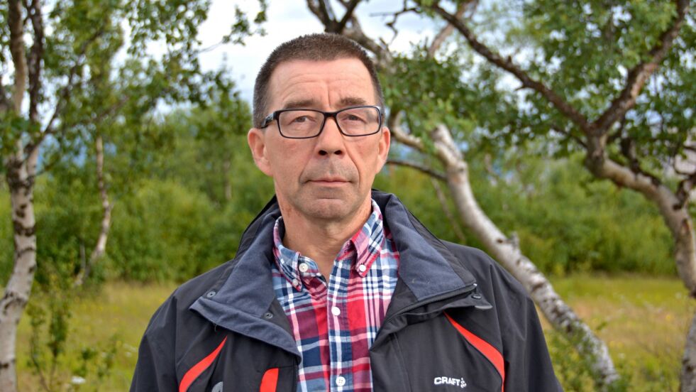 Kjetil Hanssen, leder i Porsanger Ap, er meget irritert og oppgitt over sykehusdebatten som pågår. – Uansett hva Alta får, så er det aldri nok. Alta fremstilles som stakkarslig, sier Hanssen.
 Foto: Kristin Marie Ericsson