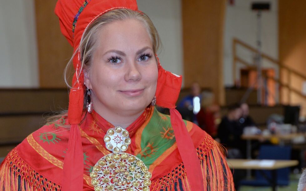 Aili Guttorm er festivalleder i Márkomeannu.
 Foto: Steinar Solaas