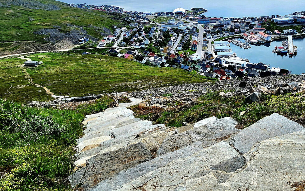 Fremtidsutsikt Nordkapp kommune.
 Foto: Tor Harald Mikkola