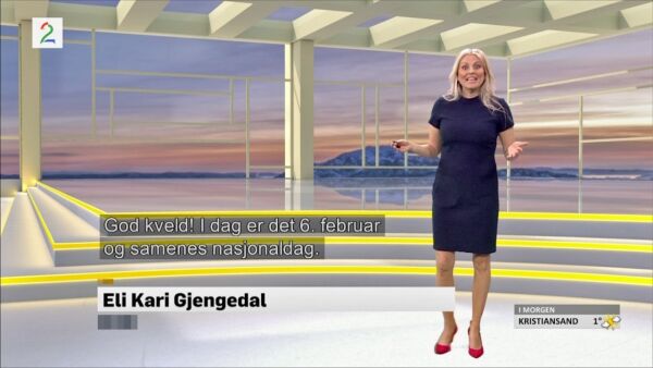 På samisk, i respekt for folket