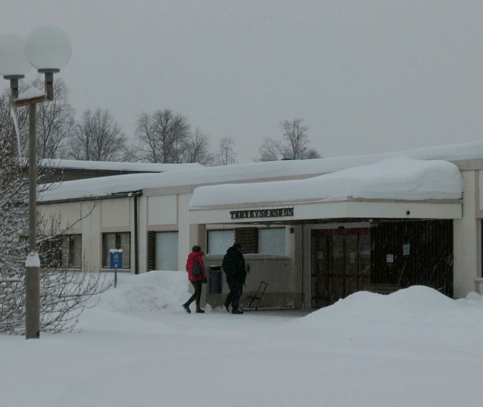 Den kinesiske kvinnen som er smitta av coronoa-viruset, oppsøkte først Ivalo helsesenter, men er nå satt i isolat ved regionsykehuset i Rovaniemi.
 Foto: Stein Torger Svala