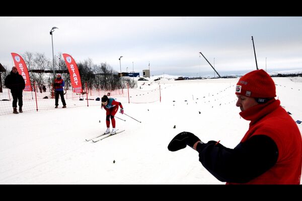 Historisk langrenn i Kirkenes