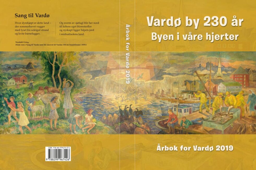 Årboka for Vardø kommer samtidig som byen fyller 230 år.
 Foto: Pressefoto