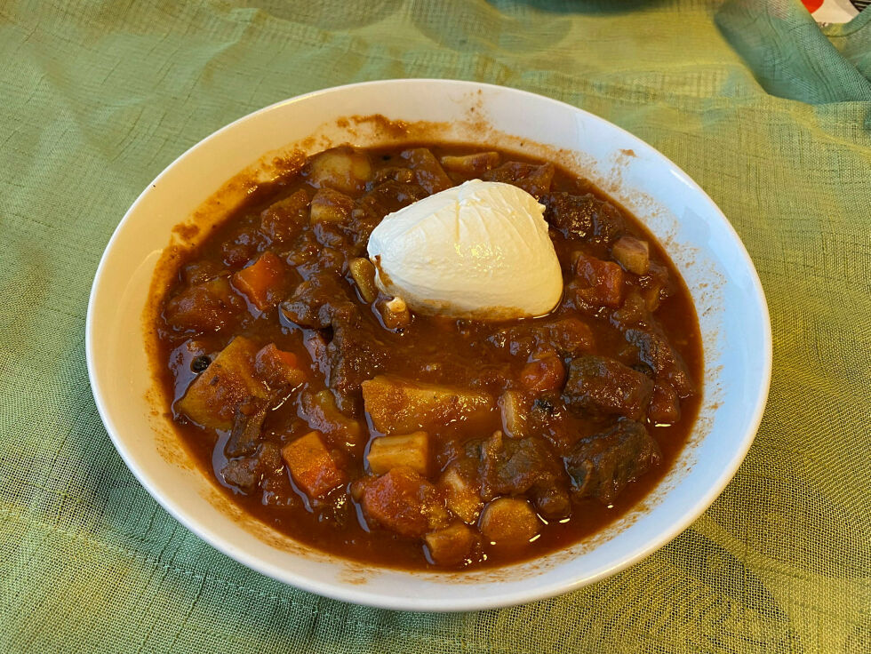 Gulasj er en ungarsk nasjonalrett, en velsmakende suppe som anbefales.
 Foto: Hallgeir Henriksen