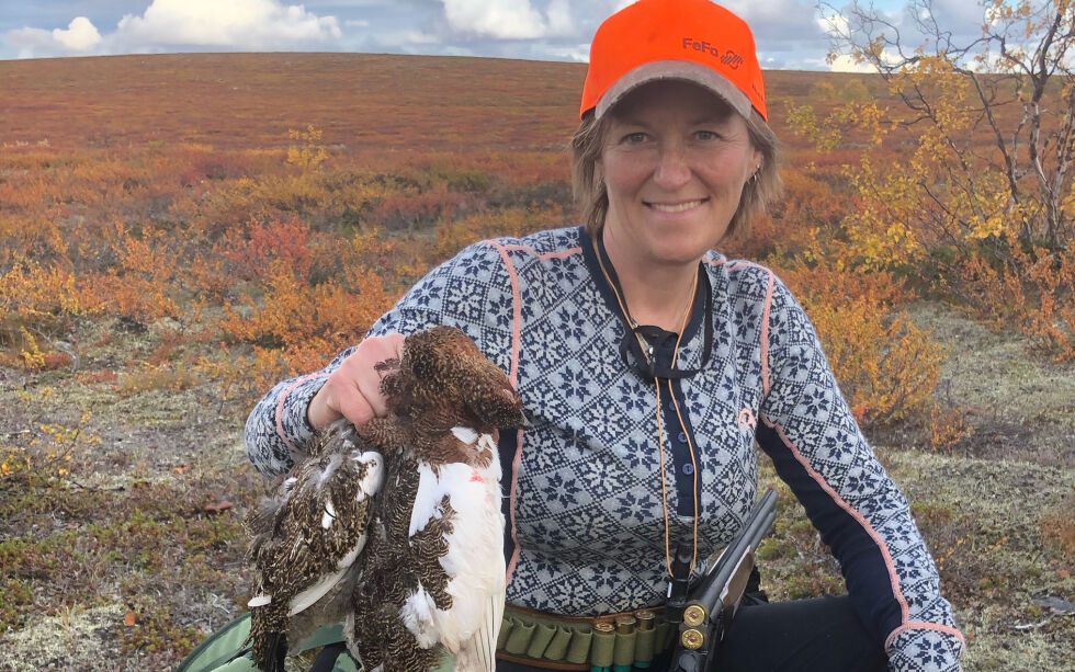 Leder i NJFF-Finnmark, Linda Heitmann vil ha regulering av den urgamle snarefangsten slik sportsjakt reguleres.
 Foto: Privat