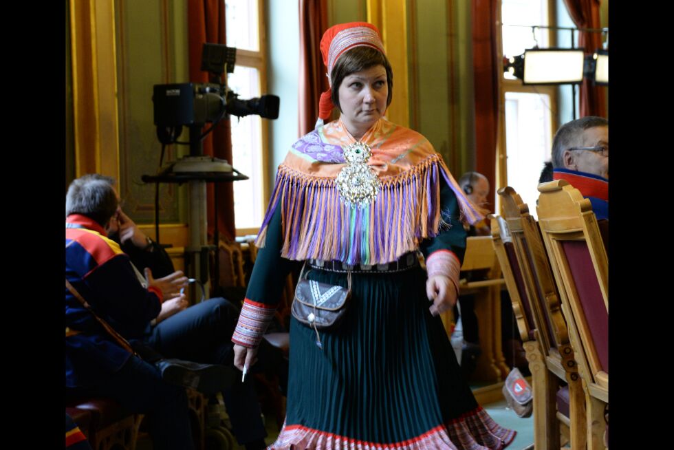 Sametingspresident Aili Keskitalo (NSR) ser ingen grunn til å utsette Hattfjelldal inntreden i språkområdet.
 Foto: Steinar Solaas