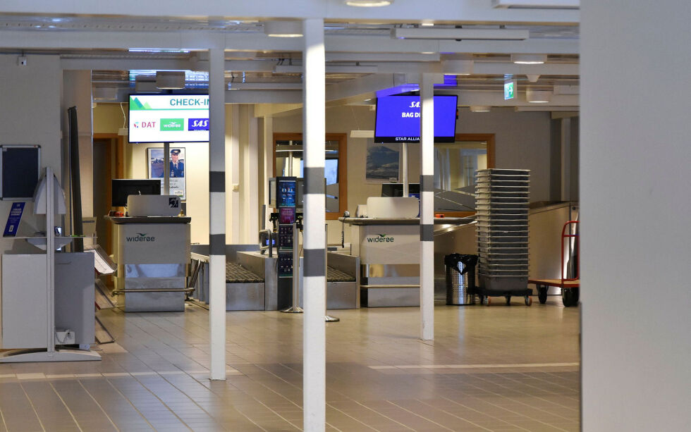 Norwegian skal fly direkterute, og Widerøe Ground Handling skal fortsatt ha bakkejobben i Lakselv.
 Foto: Sara Olaussen Stensvold