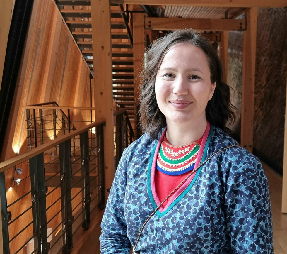 Maja Kristine Jåma (NSR) er Sametingets «kulturminister».
 Foto: Steinar Solaas
