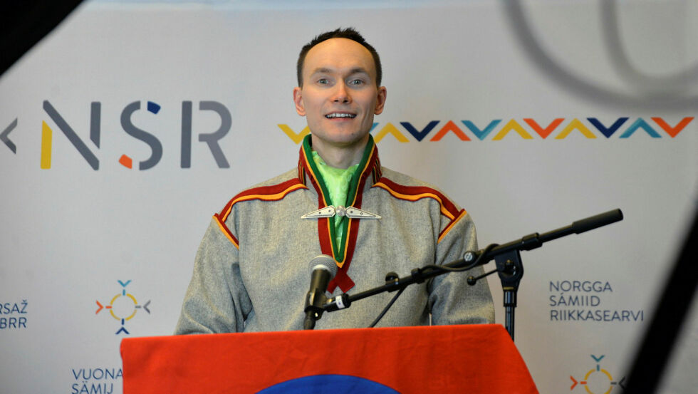 Sametingsråd Runar Myrnes Balto (NSR).
 Foto: Steinar Solaas