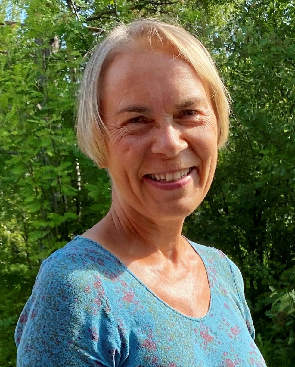 Randi Jørgine Jenssens akvareller har vært å se på Nord-Troms museum i sommer.
 Foto: Privat