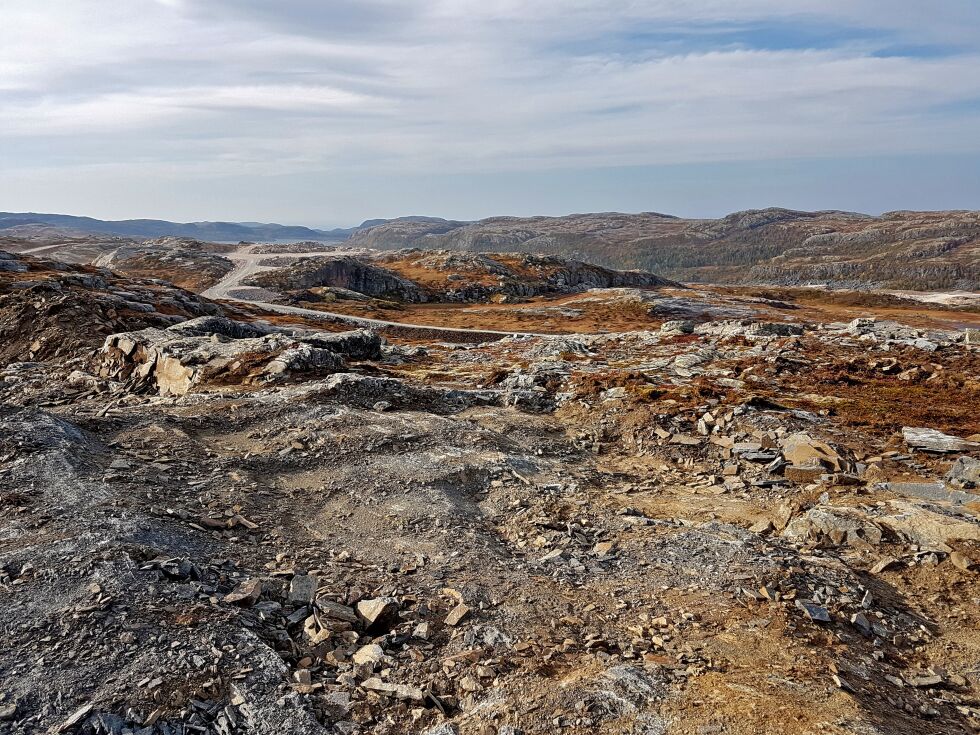 Byggearbeid på Fosen.
 Foto: Saemien Sijte (Arkiv)