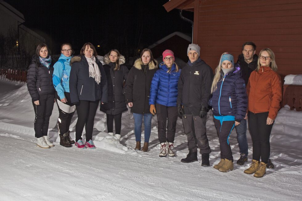 Linda Marja Anti, Trine Flage, Lill Hege Anthi, Anne Lene Nordsletta Aslaksen, Vivi Alexandra Hagelin, Máret Lajla Nedrejord, Petter Tretnes Hansen, Karina Kåven Kaaby, Per Mikael Gaup og Riina-Maria Tenopuro er blant de 31 foreldrene som har signert bekymringsbrevet.
 Foto: June Helén Bjørnback