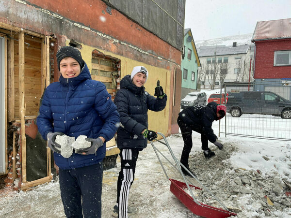 Klargjør for «nye» Perleporten