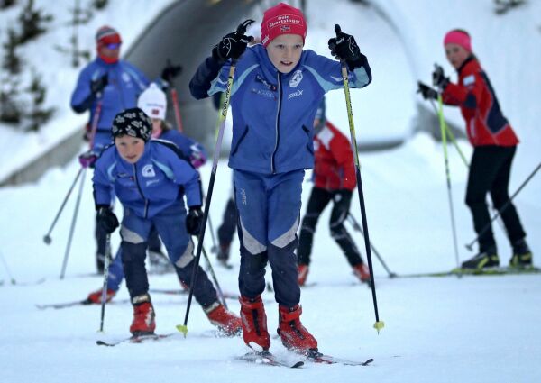 Gode skiforhold på Saariselkä-samlinga