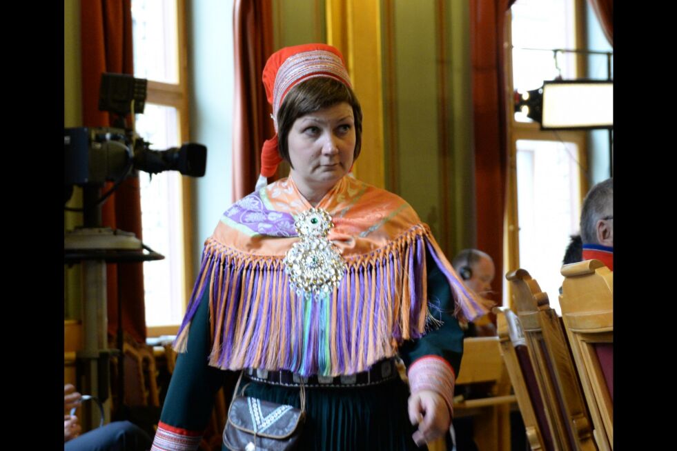 Sametingspresident Aili Keskitalo setter samiske stedsnavn på plenums dagsorden i juni.
 Foto: Steinar Solaas