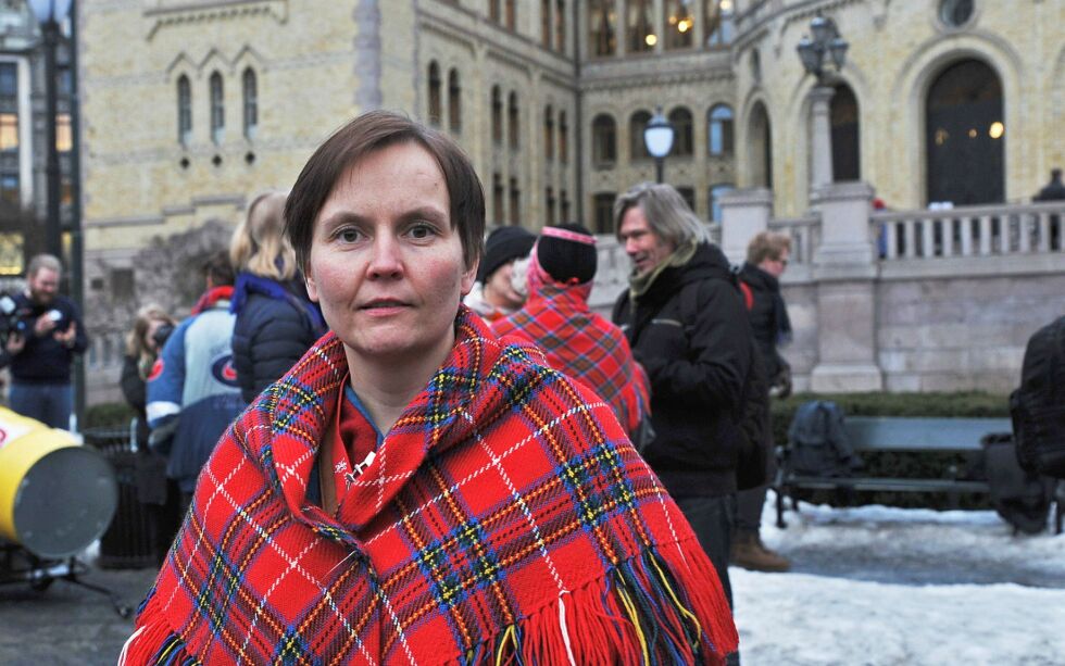 Nancy Porsanger Anti gikk av som statssekretær i januar, da Senterpartiet forlot regjeringa. Hun er leder i Sp sitt samepolitiske råd.
 Foto: Erik Brenli