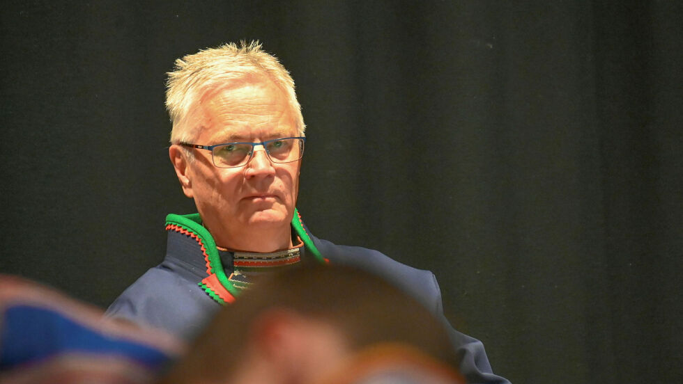 – Vi forsøker å bedre rammevilkårene for reindrifta gjennom å få en så god reindriftsavtale som mulig, sier Inge Even Danielsen, leder i NRL.
 Foto: Irmelin Klemetzen
