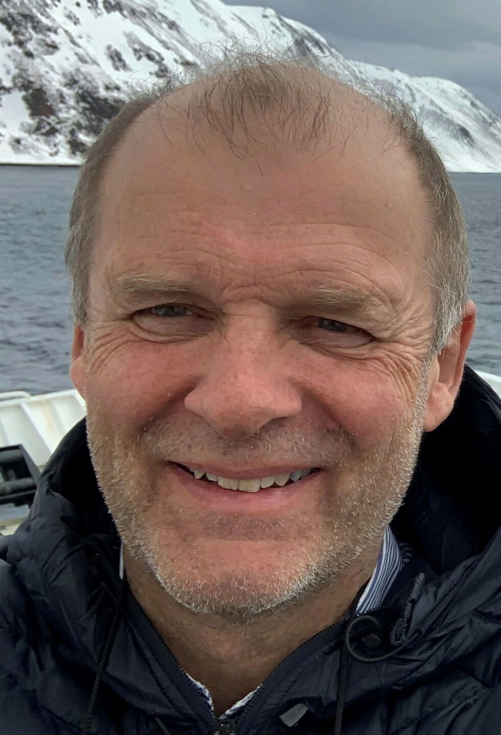 Kommunedirektør i Nordkapp, Einar Hauge, må fratre sin stilling; kun tre uker før hans arbeidskontrakt går ut. Foto Privat