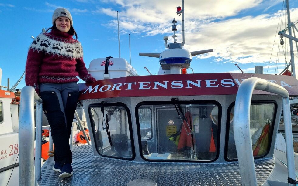 Aili Johansen stortrives som fisker og kan nå glede seg over å være eier av egen båt.
ALLE FOTO: TORBJØRN ITTELIN