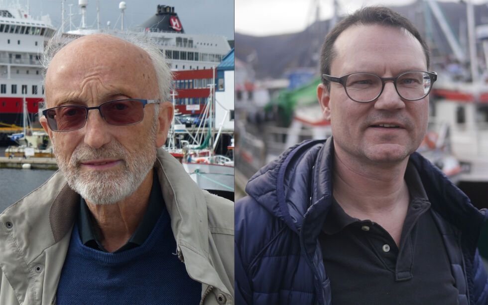 Knut Bjørn Lindkvist (til venstre) og Jan Olsen