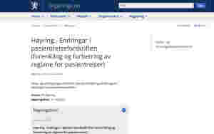Ønsker å forenkle og forbedre regelverket