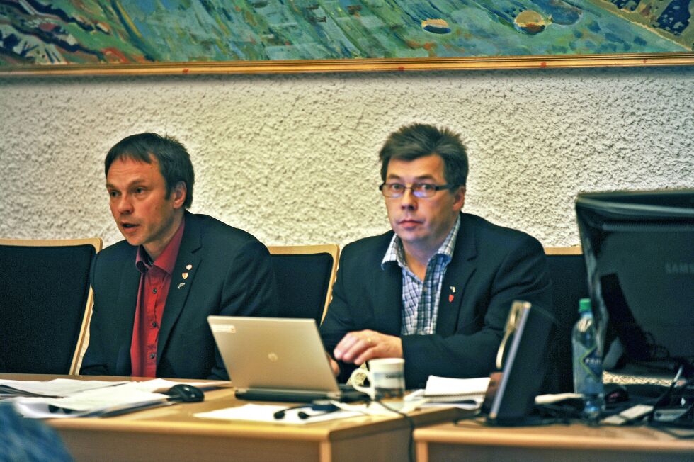 Både ordfører Frank M. Ingilæ og rådmann Jørn Aslaksen var med på møtet for å drøfte legesituasjonen i Tana sammen med en lokal aksjonsgruppe.
 Foto: Arkivfoto