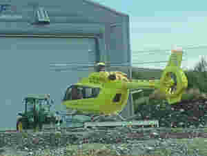 Ber helikopterbasen komme på plass