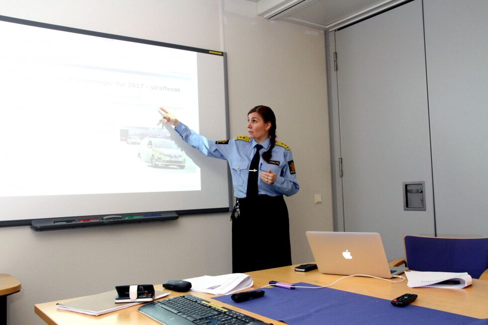 Ifølge politiets statistikk er Finnmark landets beste på oppklaring av saker.
 Foto: Lars B Persen