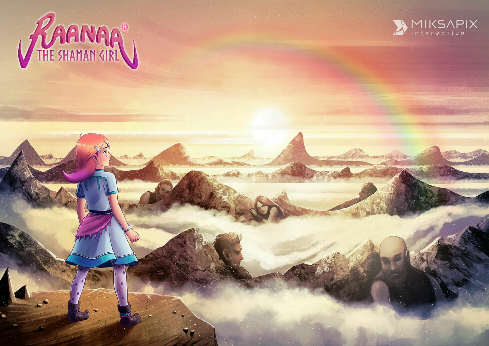 Raanaa – The Shaman Girl.
 Foto: Miksapix Interactive AS