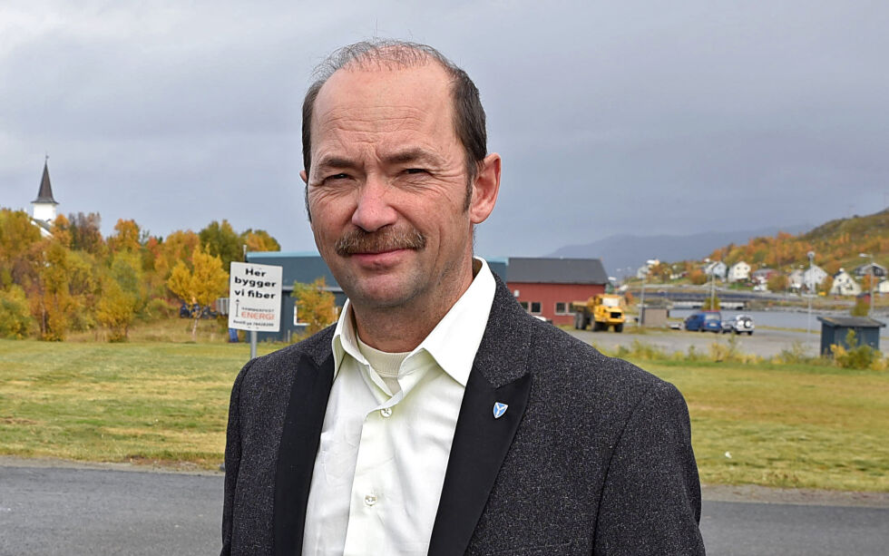 Gunnar Lillebo må ha en endelig avklaring av grunnerverv fra FeFo før han vil gi startsignal for utbygging av Kvalsundlia boligområde.
 Foto: Bjørn Egil Jakobsen