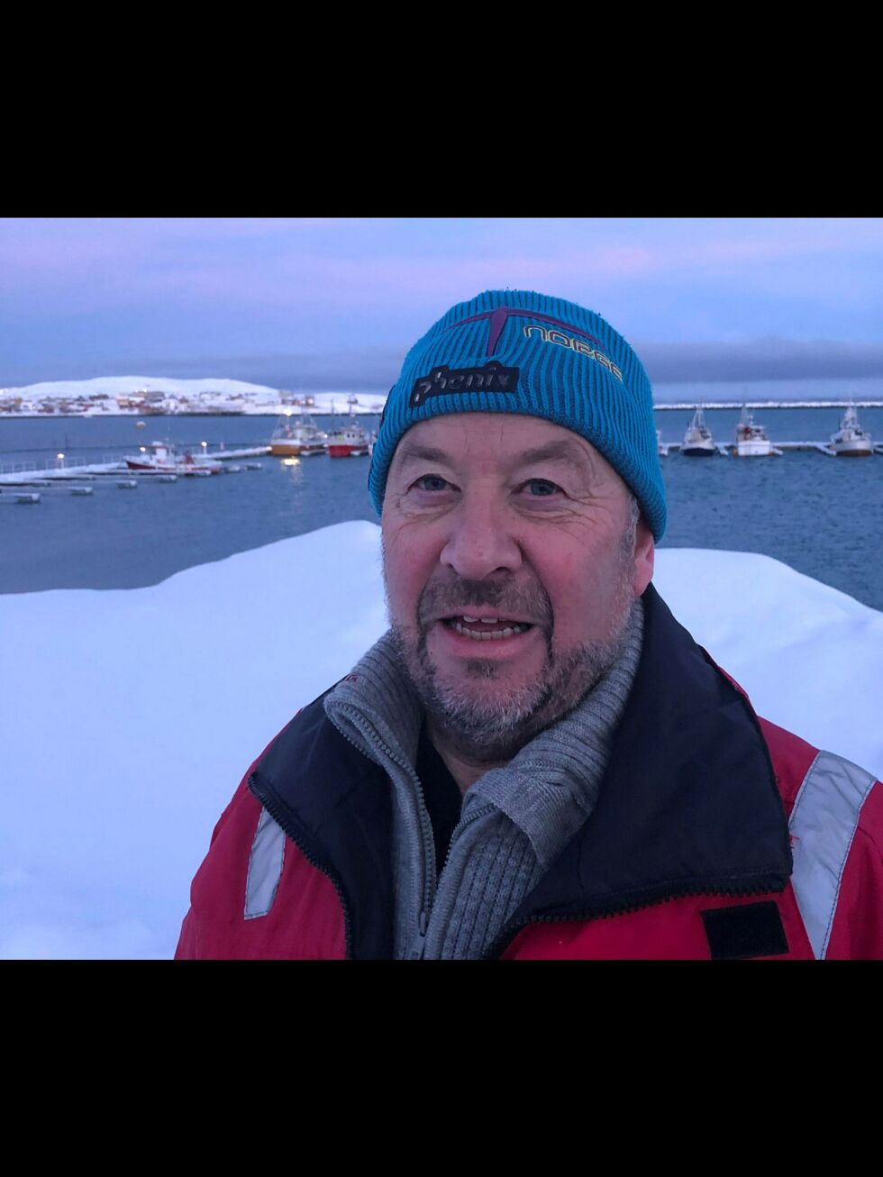 Kongekrabbegründer Øyvind Seipajærvi lot seg kraftig provosere av Rafaelsen utsagn, og fastslo på Facebook at Bugøynes er kongekrabbehovedstaden. Foto: Ivar W. Kaski