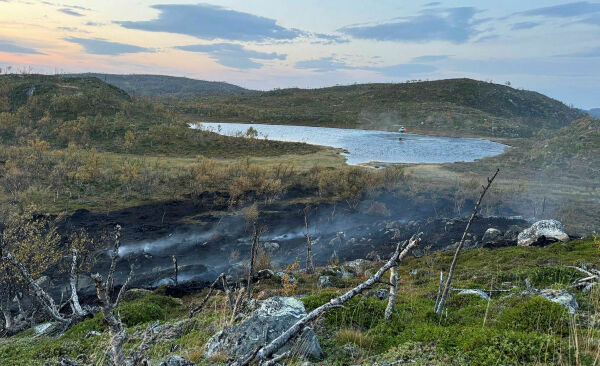 Måtte ut på enda en brann