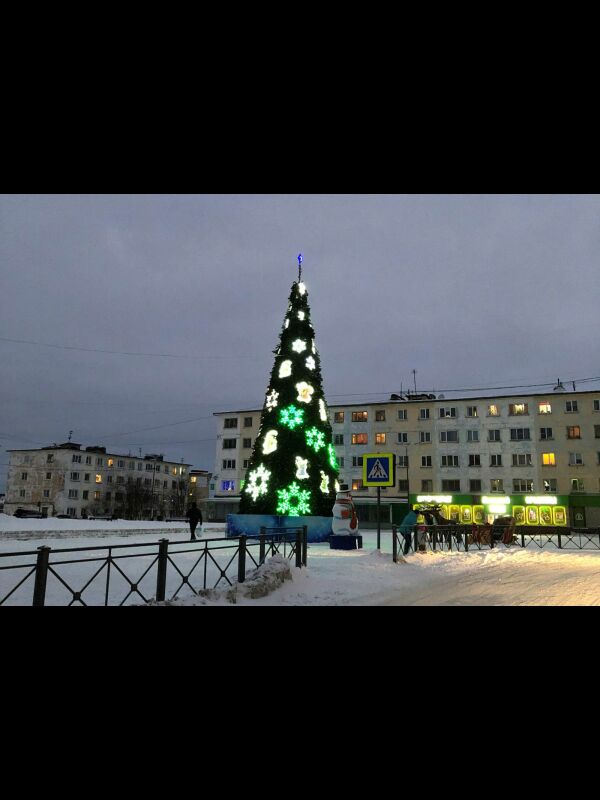 Snart jul i Russland