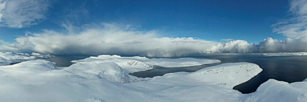 Nordre Sørøya, der det finske selskapet ST1 planlegger vindkraftanlegg
 Foto: Paul Nilsen