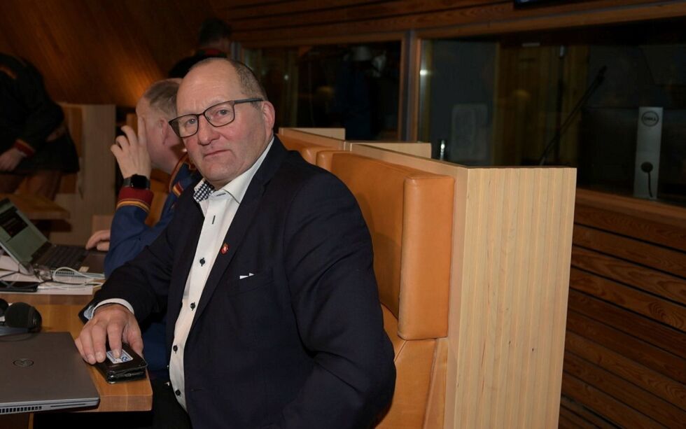 Sametingsrepresentant Arthur Tørfoss (FrP).
 Foto: Lars Birger Persen