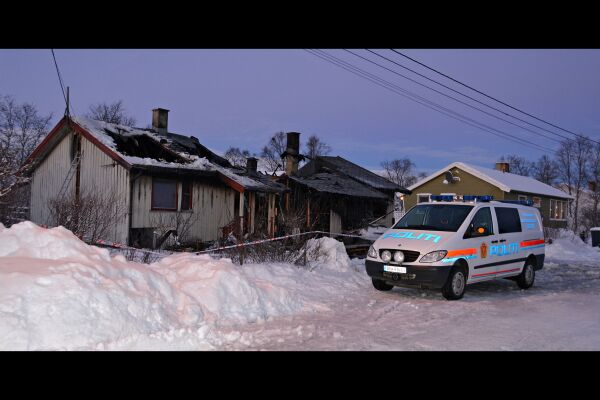 Mistenker at brannen er påsatt
