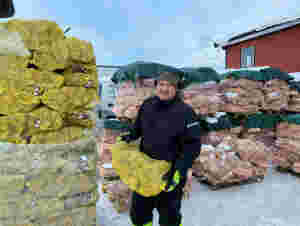 Veden går unna i kulda- men mindre salg