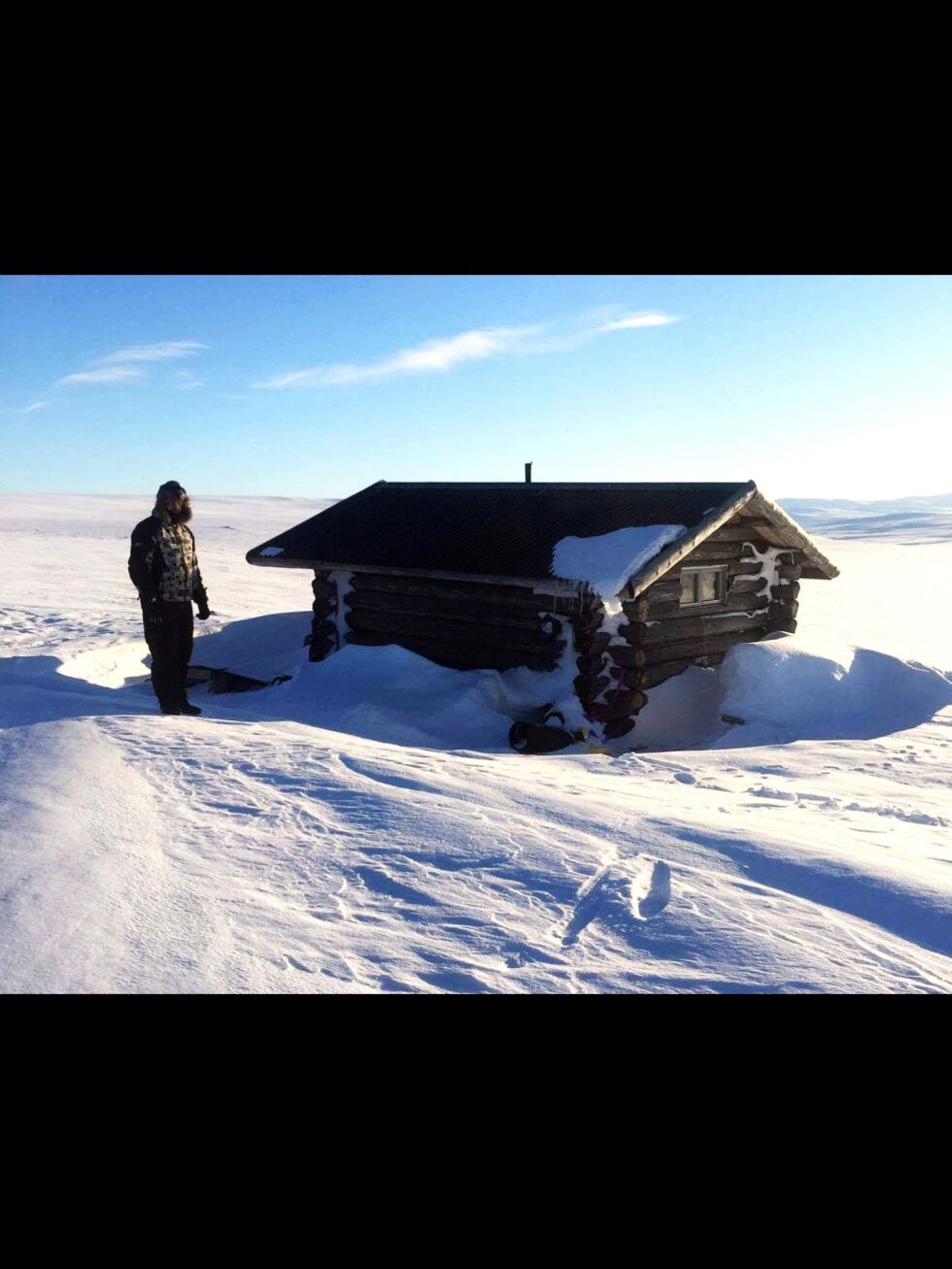 Statskog reagerte mot at denne hytta/gumpien var plassert på «foretakets grunn» i Nordreisa kommune.
 Foto: Privat