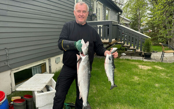 Overrasket over fangsten