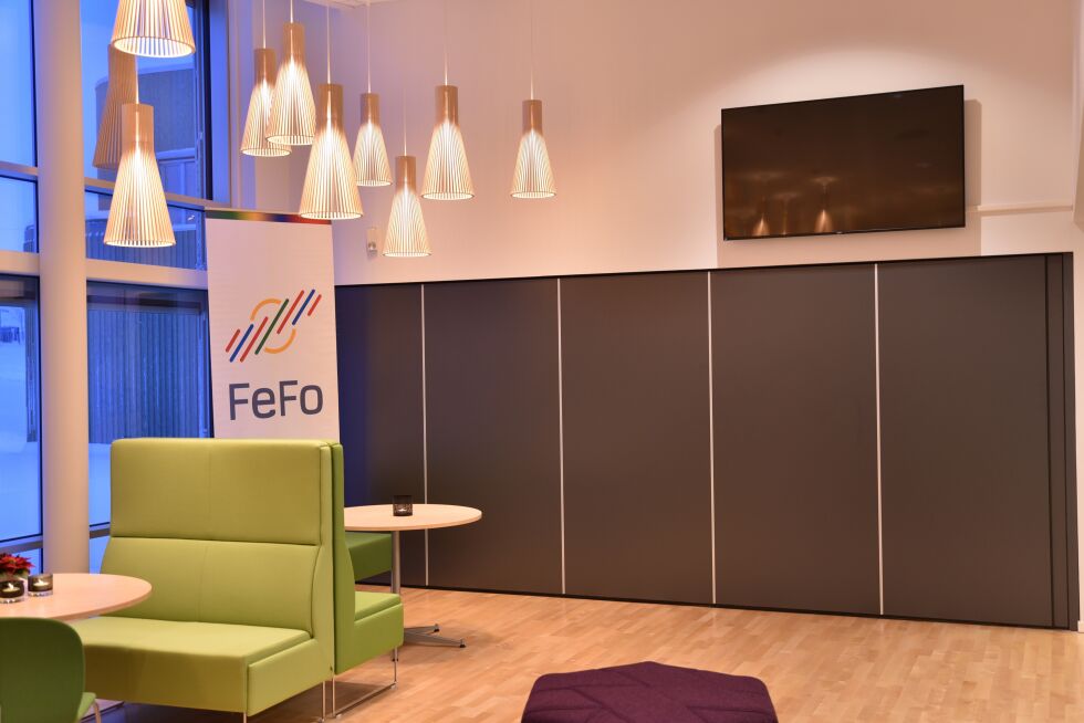 FeFo-styret hadde så mye hastverk med å lukke møtet at de stengte dørene allerede før oppsatt møtetidspunkt.
 Foto: Lars Birger Persen