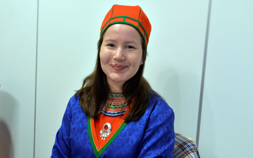 Sametingsråd med ansvar for kultur, Maja Kristine Jåma (NSR).
 Foto: Steinar Solaas