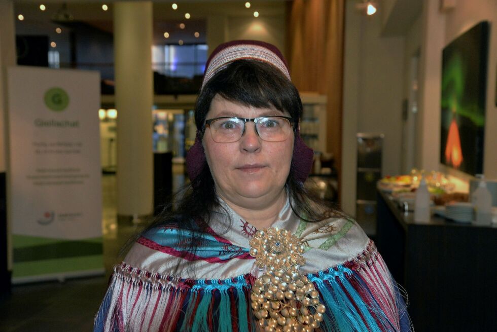 Sametingsrepresentant Berit Marie P.E. Eira (Joht).
 Foto: Steinar Solaas