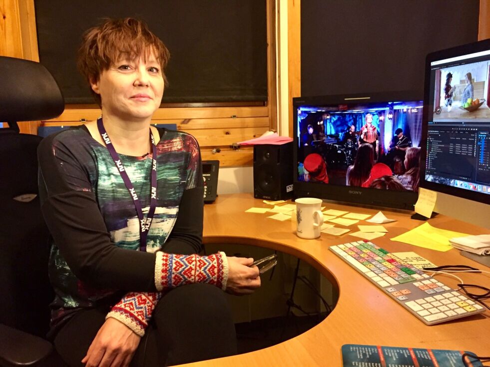 NRK Sápmis produksjonsleder for tidenes joikesatsing, minner om at ingen levende kulturer er statiske.
 Foto: Dan Robert Larsen, NRK Sápmi
