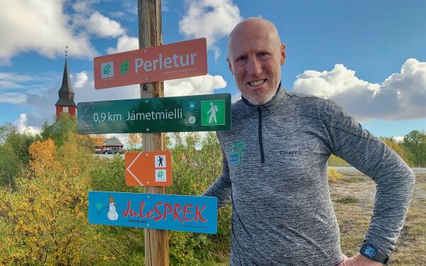 Perler på kryss og tvers i Finnmark