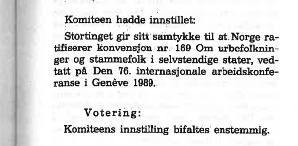 Jo, Frp stemte for ILO-169