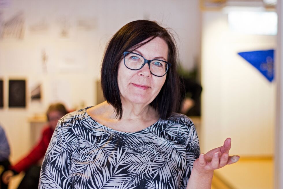 Kunstskolerektor Eva Aira tror Karasjok vil være eksotisk og spennende for folk fra sør.
 Foto: June Helén Bjørnback