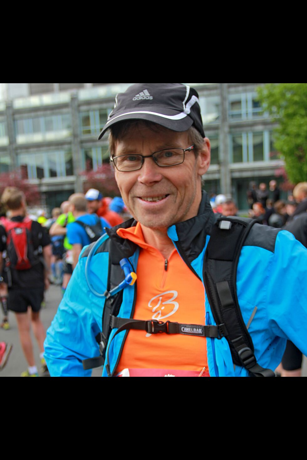 Jan Helge Balto gjør det bra med joggesko på beina. Tanaværingen imponerte da han i helga løp 80-kilometer i krevende terreng i hovedstaden.
 Foto: Svein Halvor Moe