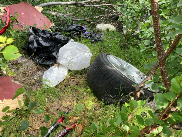 Er Valdakhøyda blitt avfallsplass?