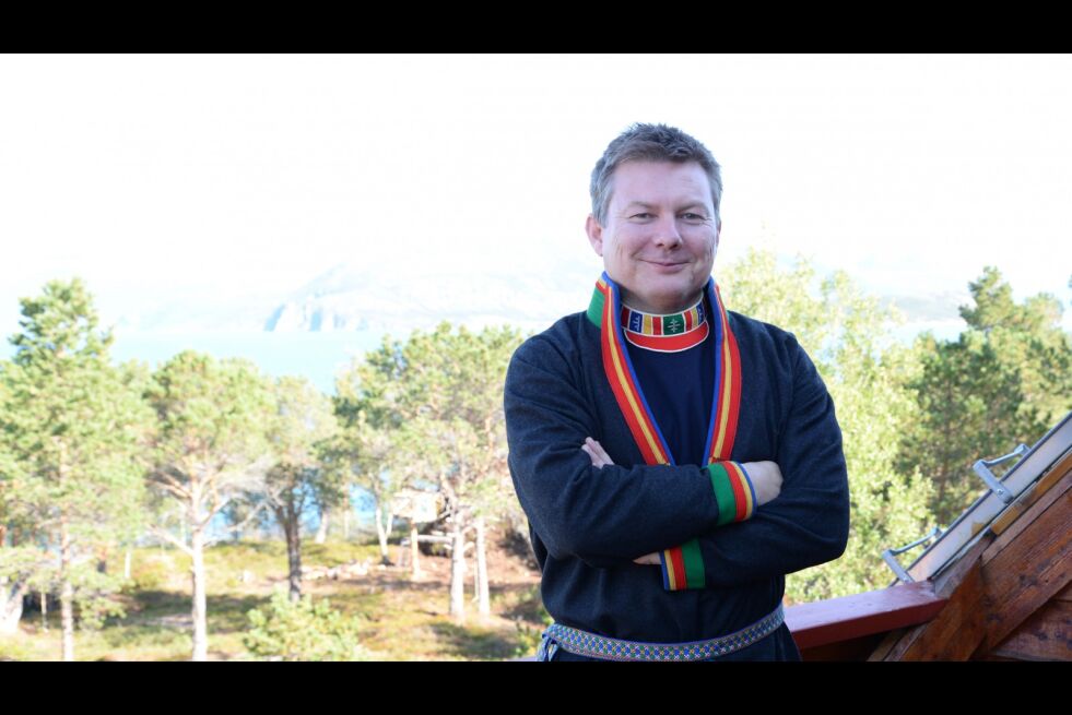 Direktør for Árran lulesamisk senter, Lars Magne Andreassen.
 Foto: Steinar Solaas