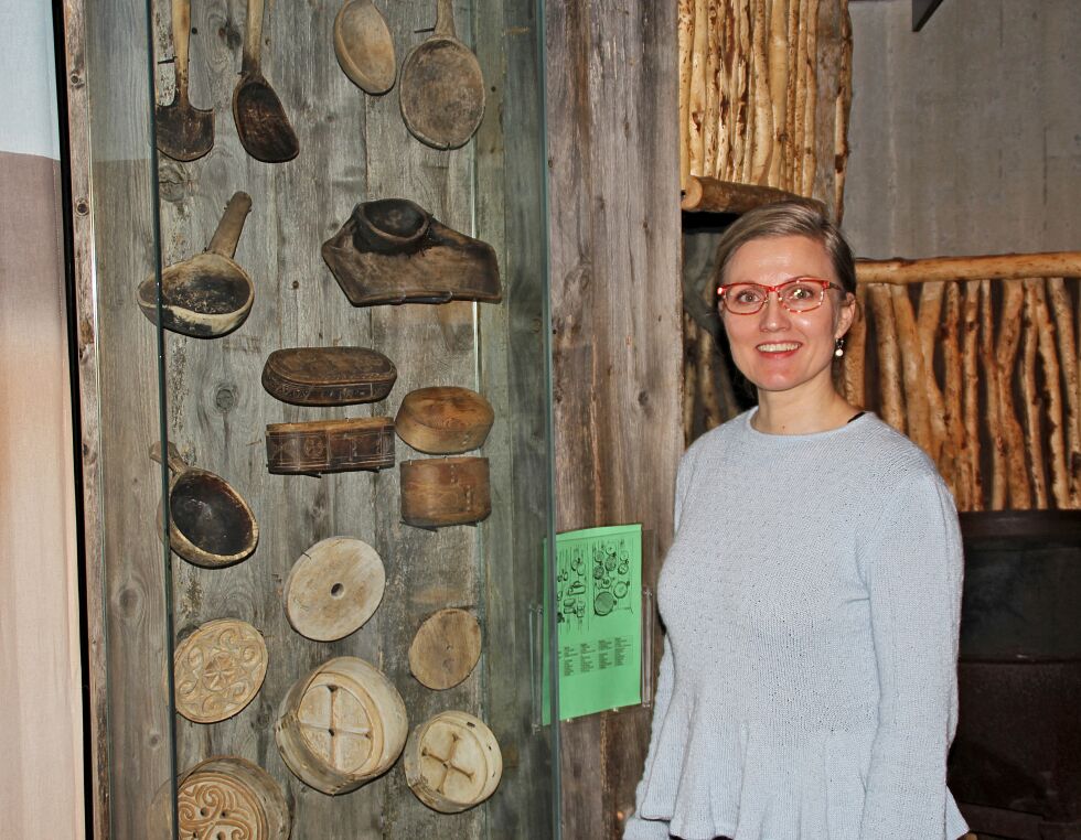 Museumsleder Mia Krogh ved Varanger Samiske Museum
 Foto: Tom Hardy